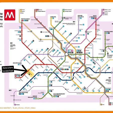米兰Bilocale In Bande Nere-Metro Rossa Duomo公寓 外观 照片